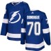 Men Adidas Tampa Bay Lightning #70 Louis Domingue Authentic Royal Blue Home NHL Jersey