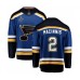 Men St. Louis Blues #2 Al Macinnis Fanatics Branded Royal Blue Home Breakaway 2019 Stanley Cup Champions Hockey Jersey