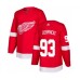 Men Detroit Red Wings #93 Alex DeBrincat Red Stitched Jersey