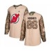 Men New Stitched Jersey Devils #86 Jack Hughes Authentic Camo Veterans Day Practice Hockey Stitched Jersey