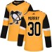 Men Adidas Pittsburgh Penguins #30 Matt Murray Premier Gold Alternate NHL Jersey