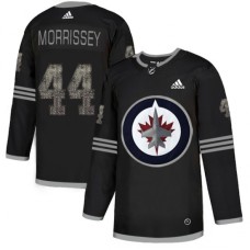 Men Adidas Winnipeg Jets #44 Josh Morrissey Black Authentic Classic Stitched NHL Jersey