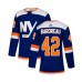 Men New York Islanders #42 Cole Bardreau Authentic Blue Alternate Hockey Stitched Jersey