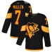 Men Adidas Pittsburgh Penguins #7 Joe Mullen Black Authentic 2019 Stadium Series Stitched NHL Jersey