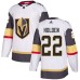 Men Adidas Vegas Golden Knights #22 Nick Holden Authentic White Away NHL Jersey