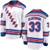 Men New York Rangers #33 Fredrik Claesson Fanatics Branded White Away Breakaway NHL Jersey