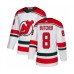 Men Adidas New Jersey Devils #8 Will Butcher Premier White Alternate NHL Jersey