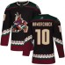 Men Adidas Arizona Coyotes #10 Dale Hawerchuck Authentic Black Alternate NHL Jersey