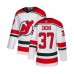 Men Adidas New Jersey Devils #37 Pavel Zacha Premier White Alternate NHL Jersey