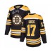 Men Boston Bruins #17 Milan Lucic Authentic Black Home 2019 Stanley Cup Final Bound Hockey Jersey