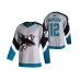 Men San Jose Sharks #12 Patrick Marleau Grey 2020-21 Reverse Retro Alternate Hockey Stitched Jersey