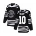 Men Chicago Blackhawks #10 Patrick Sharp Authentic Black Alternate Hockey Stitched Jersey