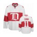 Men Reebok Detroit Red Wings #11 Filip Zadina Premier White Third NHL Jersey