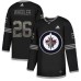 Men Adidas Winnipeg Jets #26 Blake Wheeler Black Authentic Classic Stitched NHL Jersey