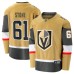 Men Vegas Golden Knights #61 Mark Stone Fanatics Branded Gold 2020-21 Alternate Premier Breakaway Player Stitched Jersey