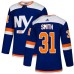 Men Adidas New York Islanders #31 Billy Smith Premier Blue Alternate NHL Jersey