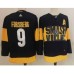 Men Nashville Predators #9 Filip Forsberg Black 2022 Stadium Series adidas Stitched NHL Jersey