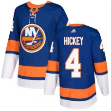 Men Adidas New York Islanders #4 Thomas Hickey Premier Royal Blue Home NHL Jersey