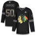 Men Adidas Chicago Blackhawks #50 Corey Crawford Black Authentic Classic Stitched NHL Jersey