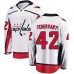 Men Washington Capitals #42 Martin Fehervary Fanatics Branded White Away Breakaway NHL Jersey