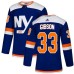 Men Adidas New York Islanders #33 Christopher Gibson Premier Blue Alternate NHL Jersey