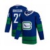 Men Vancouver Canucks #21 Loui Eriksson Authentic Royal Blue Alternate Hockey Stitched Jersey