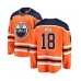 Men Edmonton Oilers #18 James Neal Authentic Orange Home Fanatics Branded Breakaway Hockey Stitched Jersey