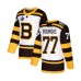 Men Boston Bruins #77 Ray Bourque Authentic White Winter Classic 2019 Stanley Cup Final Bound Hockey Jersey