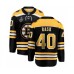 Men Boston Bruins #40 Tuukka Rask Authentic Black Home Fanatics Branded Breakaway 2019 Stanley Cup Final Bound Hockey Jersey