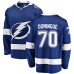 Men Tampa Bay Lightning #70 Louis Domingue Fanatics Branded Royal Blue Home Breakaway NHL Jersey