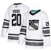 Men Adidas New York Rangers #20 Chris Kreider White 2019 All-Star Game Parley Authentic Stitched NHL Jersey