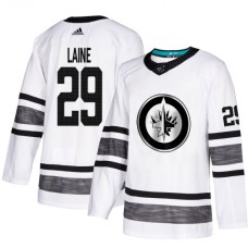 Men Adidas Winnipeg Jets #29 Patrik Laine White 2019 All-Star Game Parley Authentic Stitched NHL Jersey