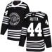 Men Adidas Chicago Blackhawks #44 Jan Rutta Authentic Black 2019 Winter Classic NHL Jersey