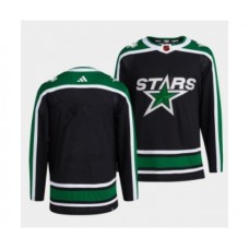 Men Dallas Stars Blank 2022 Balck Reverse Retro 2.0 Stitched Jersey