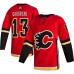 Men Calgary Flames #13 Johnny Gaudreau adidas Red 2020-21 Alternate Authentic Player Stitched Jersey