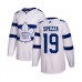 Men Toronto Maple Leafs #19 Jason Spezza Authentic White 2018 Stadium Series Hockey Stitched Jersey