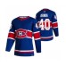 Men Montreal Canadiens #40 Joel Armia Blue 2020-21 Reverse Retro Alternate Hockey Stitched Jersey