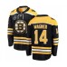 Men Boston Bruins #14 Chris Wagner Authentic Black Home Fanatics Branded Breakaway 2019 Stanley Cup Final Bound Hockey Jersey