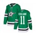 Men Dallas Stars #11 Andrew Cogliano Authentic Green Home Hockey Stitched Jersey