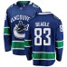 Men Vancouver Canucks #83 Jay Beagle Fanatics Branded Blue Home Breakaway NHL Jersey