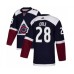 Men Adidas Colorado Avalanche #28 Ian Cole Premier Navy Blue Alternate NHL Jersey