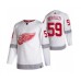 Men Detroit Red Wings #59 Tyler Bertuzzi White 2020-21 Reverse Retro Alternate Hockey Stitched Jersey