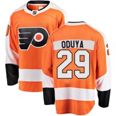 Men Philadelphia Flyers #29 Johnny Oduya Fanatics Branded Orange Home Breakaway NHL Jersey