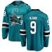 Men San Jose Sharks #9 Evander Kane Fanatics Branded Teal Green Home Breakaway NHL Jersey