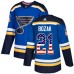 Men Adidas St. Louis Blues #21 Tyler Bozak Authentic Blue USA Flag Fashion NHL Jersey