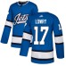 Men Adidas Winnipeg Jets #17 Adam Lowry Authentic Blue Alternate NHL Jersey