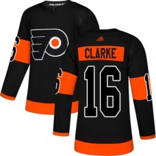 Men Adidas Philadelphia Flyers #16 Bobby Clarke Premier Black Alternate NHL Jersey