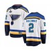 Men St. Louis Blues #2 Al Macinnis Fanatics Branded White Away Breakaway 2019 Stanley Cup Champions Hockey Jersey