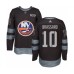 Men New York Islanders #10 Derick Brassard Authentic Black 1917-2017 100th Anniversary Hockey Stitched Jersey