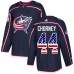 Men Adidas Columbus Blue Jackets #44 Taylor Chorney Authentic Navy Blue USA Flag Fashion NHL Jersey